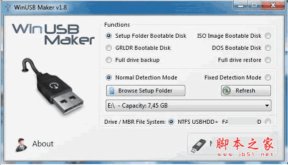 WinUSB Maker(可启动U盘创建工具) v1.8 绿色免费版