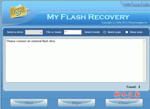 My Flash Recovery(硬盘数据恢复软件) V3.1 最新安装版