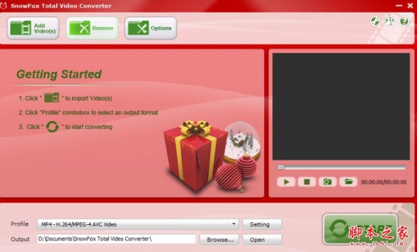 SnowFox Total Video Converter(雪狐视频转换器) V3.3.1.0 官方安装版(附序列号)