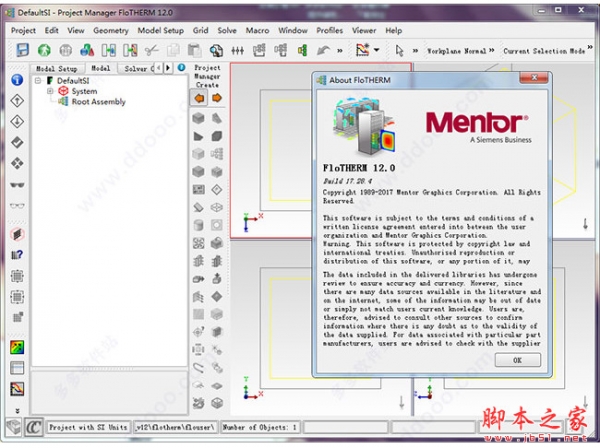 Mentor Graphics FloTHERM12 Suite v12.0 特别版(附破解文件+安装教程) 64位