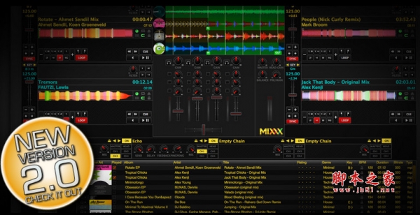 Mixxx(开源的DJ混音软件) v2.0.0 32位 官方英文安装版