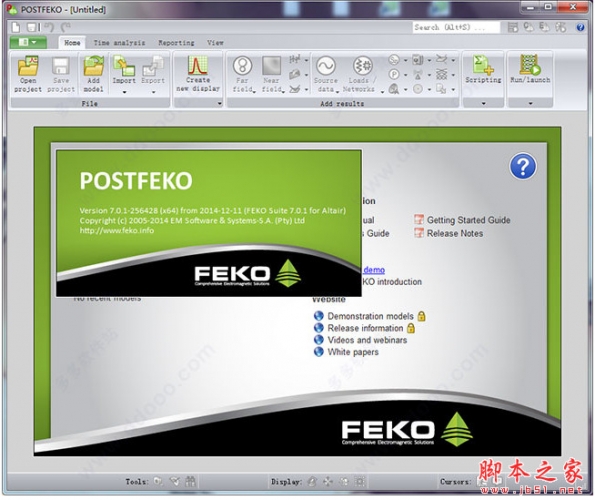 EMSS FEKO Suite套件 7.0 Altair HWU 官方特别版(附破解文件+安装教程) 64位