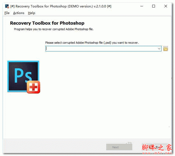 PSD文件修复软件(Recovery Toolbox for Photoshop) v2.1.0.0 官方多语安装版
