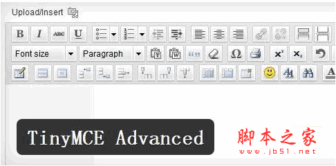 tinymce advanced(wordpress编辑器插件) v4.6.3 最新免费版
