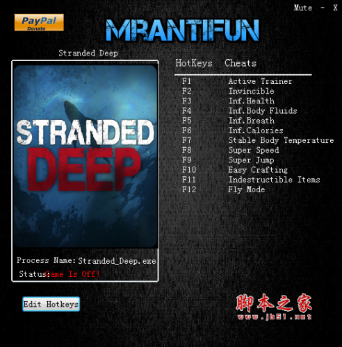 荒岛求生十一项修改器(游戏作弊辅助工具) v0.36 免费绿色版