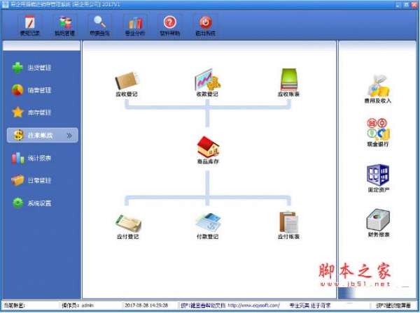 易企用眼镜进销存管理系统 2017V1 官方免费安装版