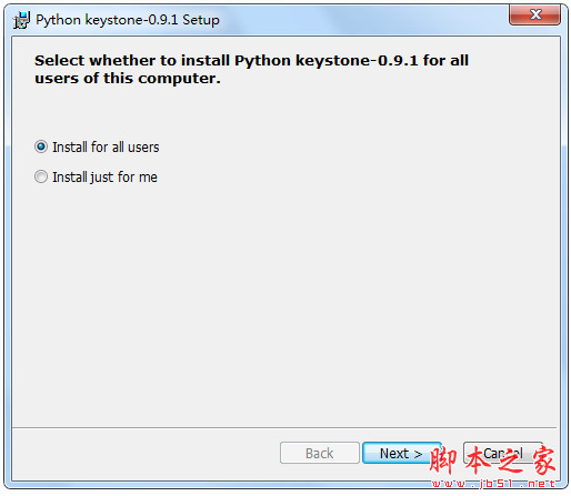 汇编插件keystone 0.9.1 python win32 官方安装版