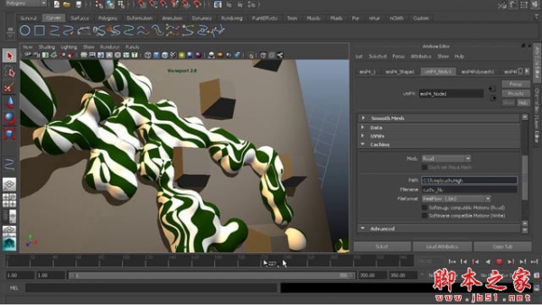 特效粒子流体插件Mootzoid emPolygonizer 5.250 for Maya 2016.5 AMPED免费版