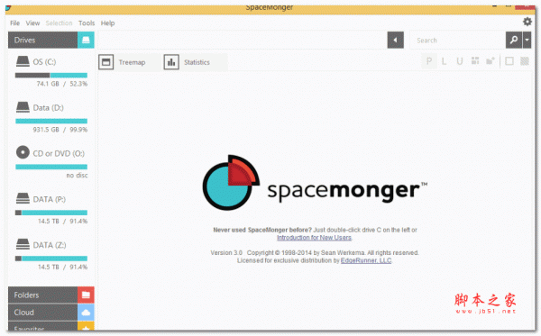 Stardock SpaceMonger(磁盘空间管理工具) 3.0 中文破解免费版