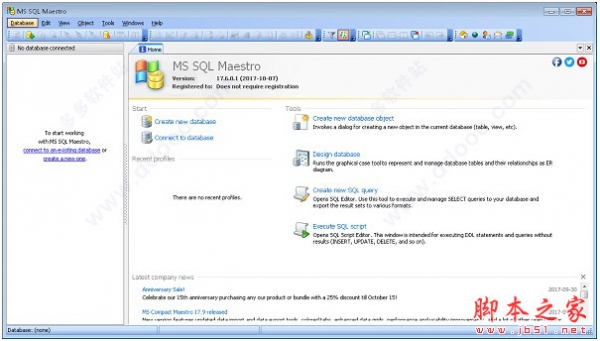 MS SQL Maestro(数据库管理工具) v17.6.0 无限制特别版(附破解补丁+安装教程)