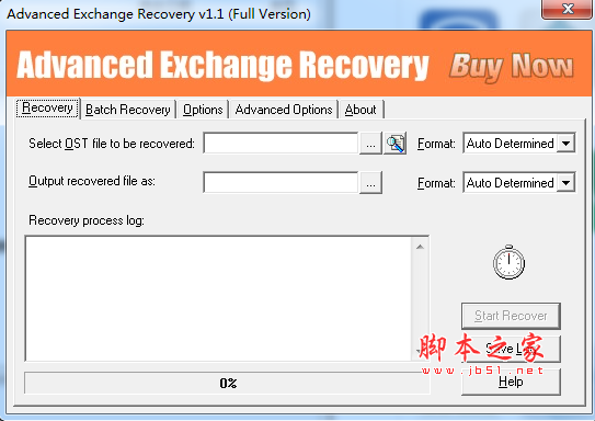 advanced exchange recovery(ost转pst工具) v1.1 英文免费绿色版