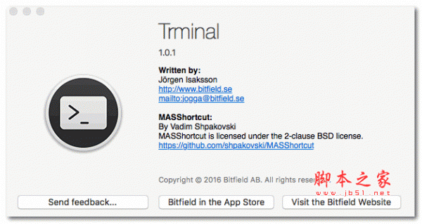 Trminal for Mac(终端快捷方式)特别版 v1.0.1 苹果电脑版(附注册机)