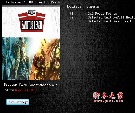 战锤40K：神圣军团三项修改器(游戏作弊工具) v1.0 免费版