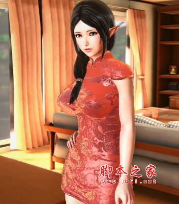 PLAY HOME家族崩坏旗袍服装MOD 免费版