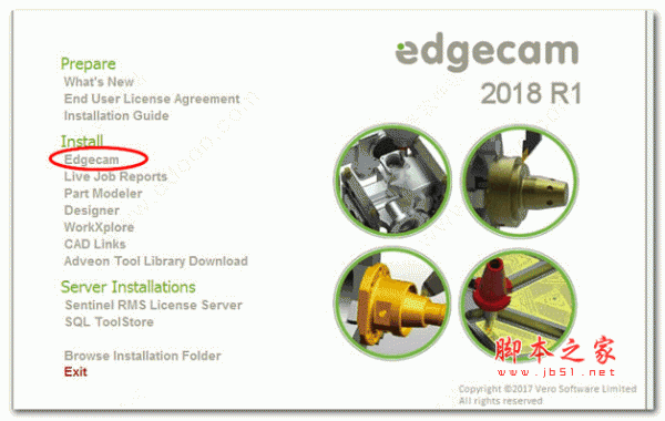 数控编程软件 Ver Edgecam 2018 中文特别版