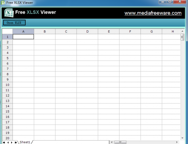 免费xlsx阅读器(Free XLSX Viewer) V1.0 官方免费安装版 