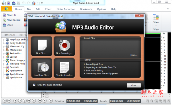 Mp3 Audio Editor(MP3编辑工具) v9.6.3 英文特别版(附注册码+安装教程)