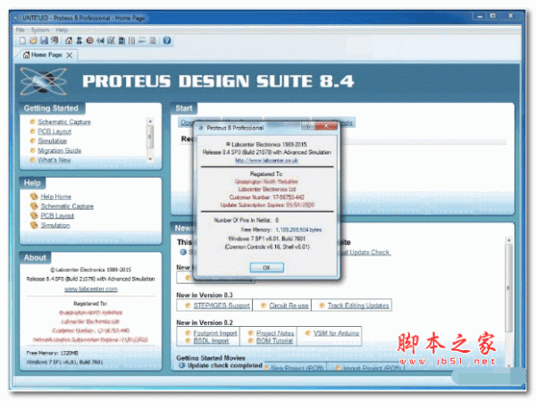 Proteus 8.4 汉化特别版(附汉化包+安装破解教程)