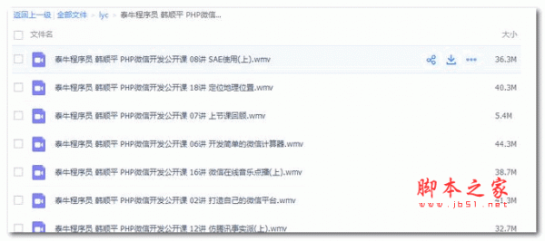 泰牛程序员PHP全套视频教程(基础班+大牛班) 附源代码 [560MB] PPT 