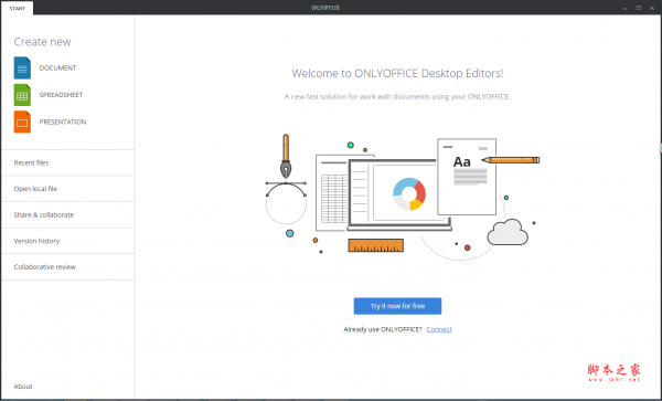 onlyoffice desktop Editors(开源桌面办公套件) v7.4.1.36 32位 官方英文多语安装版