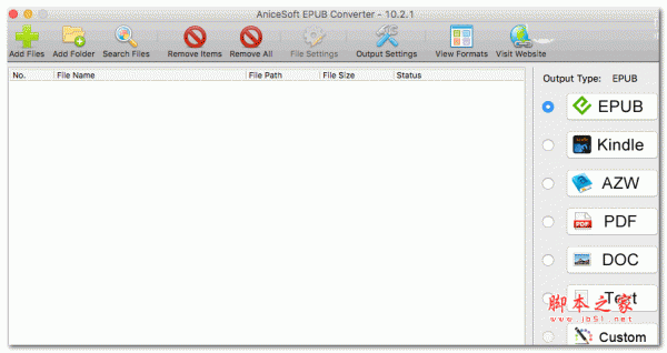AniceSoft EPUB Converter for Mac(EPUB格式电子书转换器)特别版 V10.2.1苹果电脑版(附注册码)