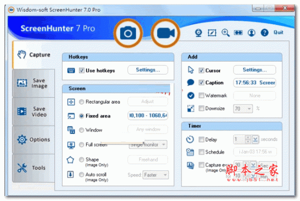 WisdomSoft ScreenHunter Pro 截图软件 v7.0.655 破解注册版