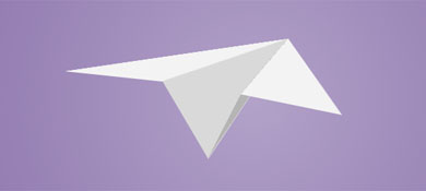 jQuery+css3实现的卡片变换成折叠纸飞机发送祝福动画特效源码