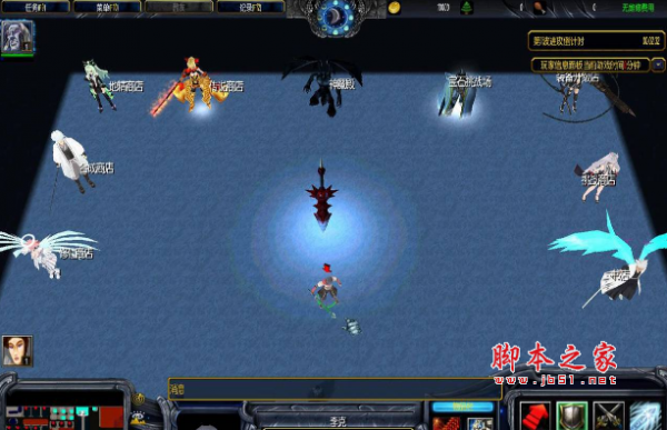神剑之翼1.10正式版 附隐藏英雄密码及攻略 魔兽防守地图