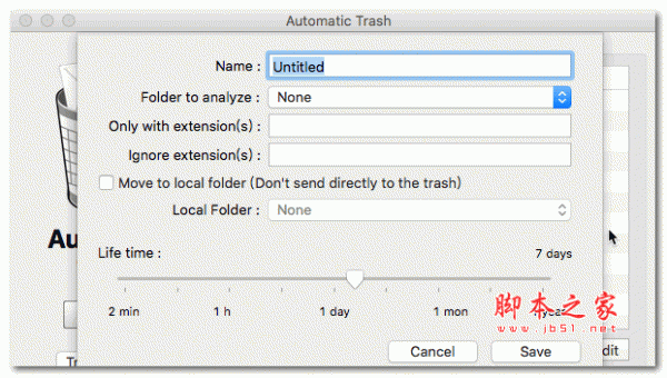 Automatic Trash for Mac(自动清理垃圾箱) V1.2.3 苹果特别版