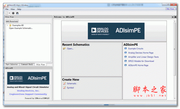 ADIsimPE 电路仿真软件 v8.001 官方安装版