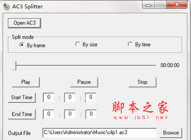 AC3 Splitter(AC3音频文件分割工具) v1.2 官方英文安装版