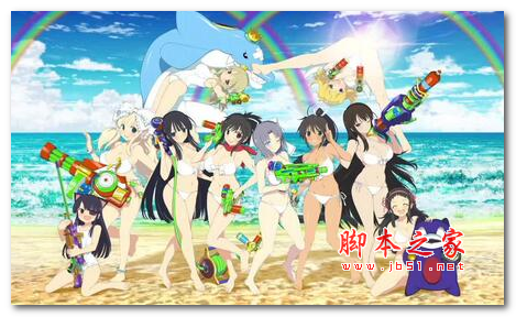 闪乱神乐：沙滩戏水去动画补丁 免费版