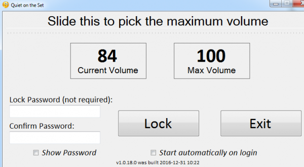 Quiet on the Set(电脑音量设置程序)V1.0.18.0 免费安装版