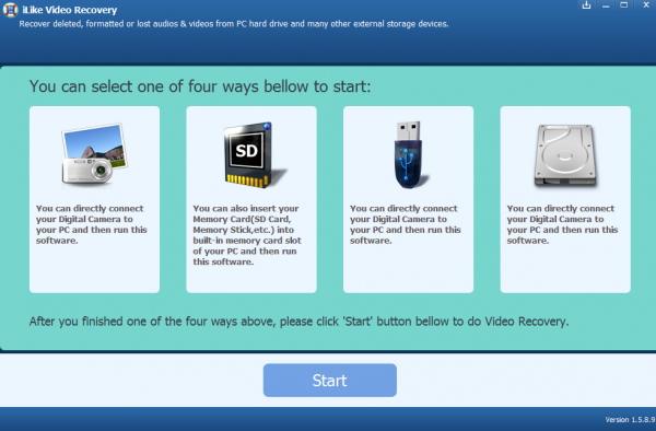 iLike Video Recovery(iLike视频恢复软件) v1.5.8.9 官方英文安装版