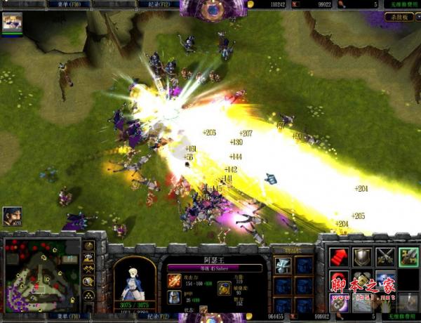 动漫明星大战4.4B正式版 附隐藏英雄密码及攻略 魔兽对抗地图