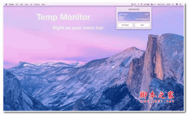 Temp Monitor for Mac(CPU温度监测工具) V1.0.3 苹果电脑版