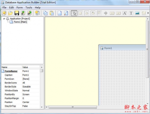 Database Application Builder(数据库建立程序软件) v4.0 免费安装版