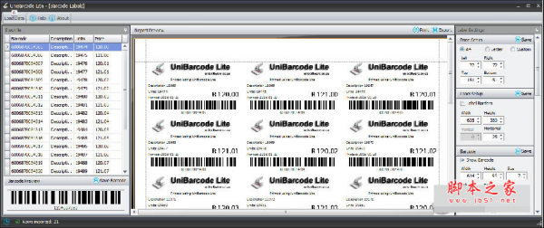 UniBarcode Lite(印刷标签打印软件) v1.0 官方英文安装版