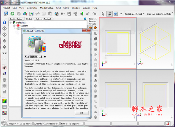 Mentor Graphic FloTHERM(热仿真软件) v11.0 特别版(附破解文件+安装教程)