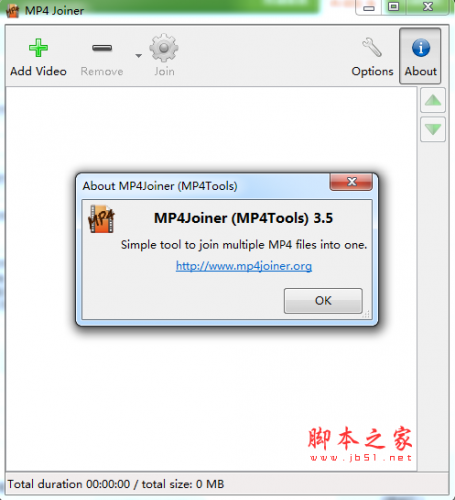 MP4Joiner(MP4视频合并软件) v3.5 官方多语安装版