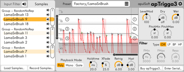 apulSoft apTrigga3(音频触发插件) V3.5.0 官方版