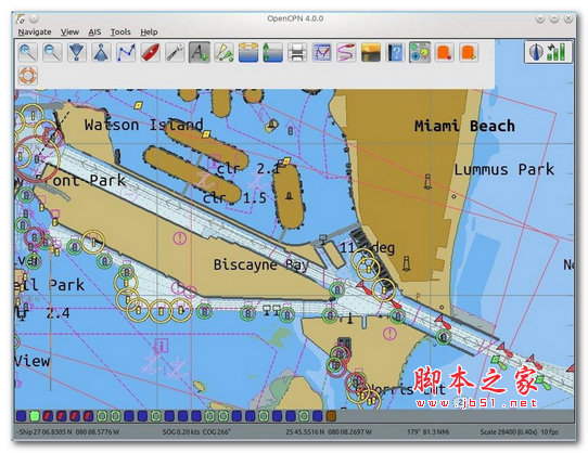 OpenCPN(ChartPlotter导航软件) V4.0.0 汉化免费安装版