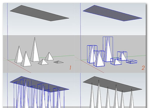 Scale2Face(sketchup拉组至面插件) v1.2 最新免费版