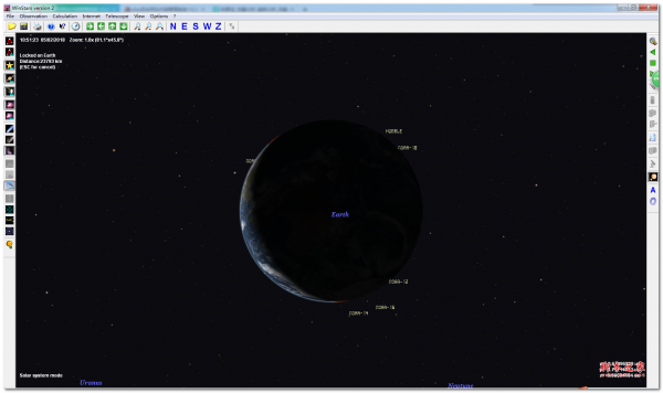 WinStars(虚拟天文软件) v3.0.93 英文免费安装版