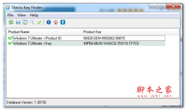 SterJo Key Finder(序列号查看) V1.7 免费绿色版
