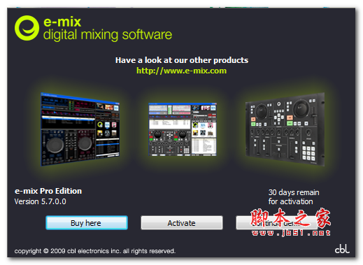 CBL Electronics E Mix Pro(dj混音工具) V5.7 免费安装版