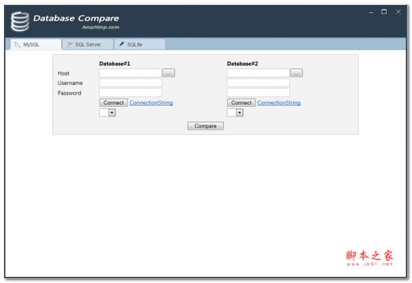 Database Compare(数据库表结构差异可视化工具) V1.1 英文免费安装版