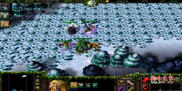 英雄之路V1.2紧急修复版 附隐藏英雄密码及攻略 魔兽战役地图