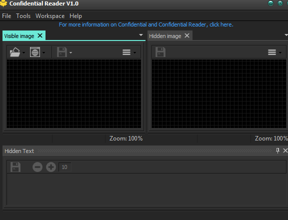 Confidential reader(隐写术图片阅读工具) v1.0 最新安装版