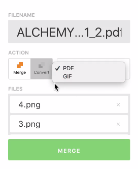 Alchemy(拖拽式开源文件转换器) for Mac V0.4.0 苹果电脑版